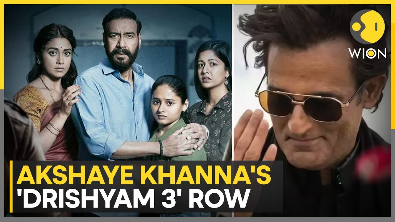 Akshaye Khanna Exit Explained: Drishyam 3 Row, Fees Issue & Ajay Devgn’s Reaction | WION