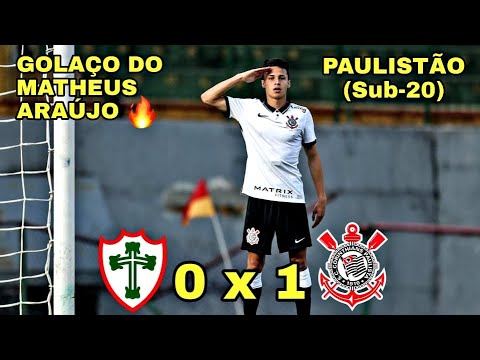Portuguesa 0 x 1 Corinthians - Melhores Momentos - (SUB-20) Paulistão 2021
