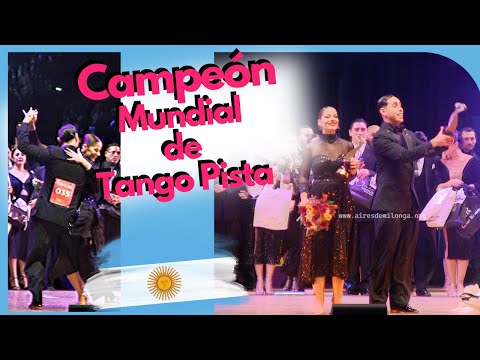 Campeon del mundo Tango pista 2023, de Argentina, Suyay Quiroga Jhonny Carvajal de Colombia