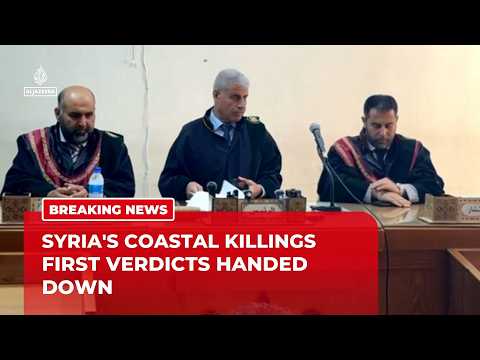 Syrian court sentences three over 2025 coastal mass killings