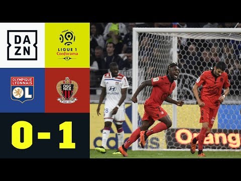 Patrick Vieiras OGC Nizza mit erstem Saisonsieg: Lyon - Nizza 0:1 | Highlights | Ligue 1 | DAZN
