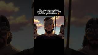 “You are a true warrior” #vinlandsaga #thorfinn #canute #thors #anime #badassanimemoments