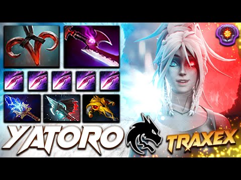 Yatoro Drow Ranger Traxex - Dota 2 Pro Gameplay [Watch & Learn]