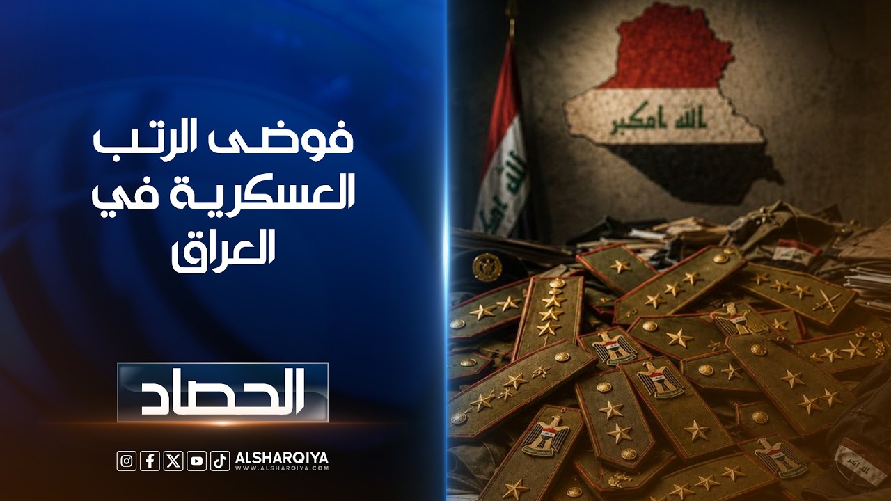فيديو | فوضى في الرتب العسكرية في العراق #الحصاد#الشرقية_نيوز