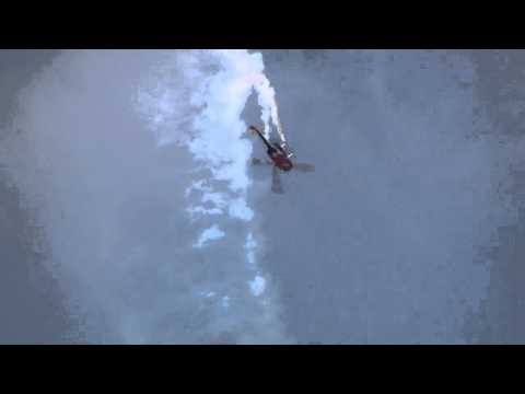 Chuck Aaron Red Bull Aerobatic Helicopter