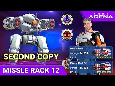Missle Rack 12 Second Copy Upgrade - Guardian - Mech Arena
