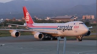preview picture of video 'Cargolux LX-VCF B747-8R7F 「郑州号」 City of Zhengzhou KOMATSU Airport カルゴルクス 小松空港'