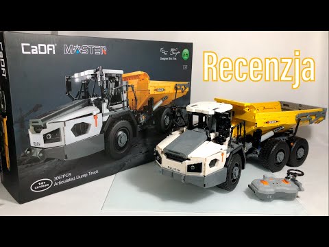 CaDA Master C61054W Articulated Dump Truck / Articulated Haulers / Goliath / Liebherr / Review