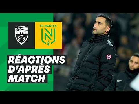 🎥🎙️ [J20] FC Lorient - FC Nantes : la réaction d'Ahmed Kantari