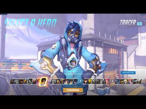 Overwatch. Reaper vs. Tracer at 20m training range
