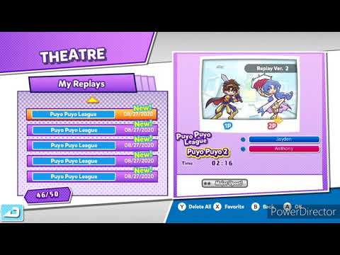 Puyo Puyo Champions: Me(Rulue) vs Jayden(Ragnus)