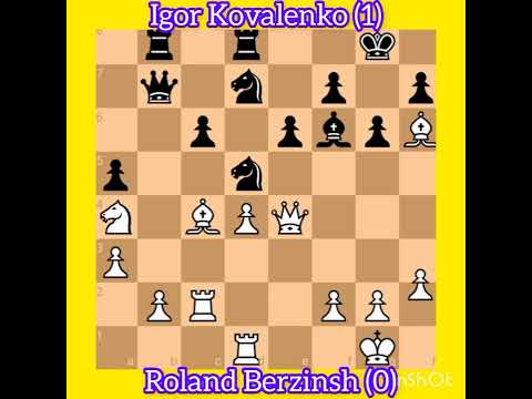 Roland Berzinsh vs Igor Kovalenko, 2013 #chess