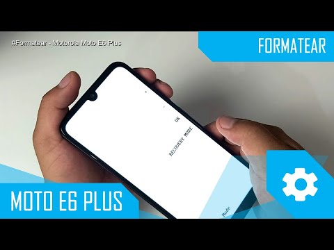 Format Motorola Moto E6 Plus