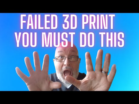 What To Do If You Get A Failed Resin 3D Print - Cleaning The Vat