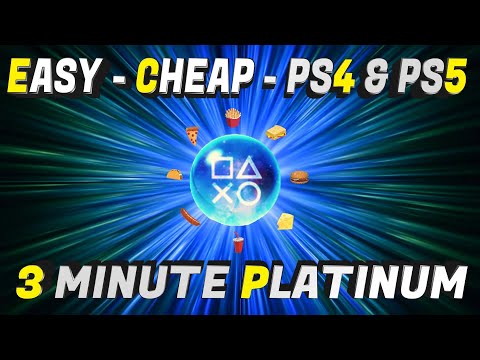 Easy - Cheap - Fast Platinum Game PS4, PS5