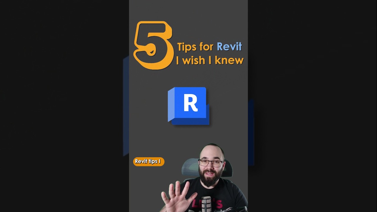 5 Tips for #revit I Wish I Knew