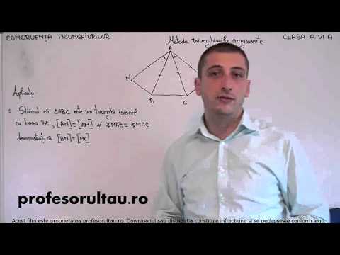 metoda triunghiurilor congruente exercitii - profesorultau.ro
