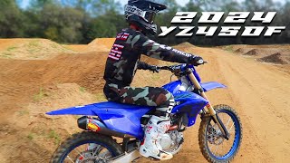*NEW* 2024 YZ450F FMF Exhaust Sounds INSANE!!