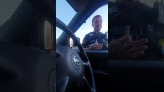 pulled over for speeding ! FUNNY COPS.