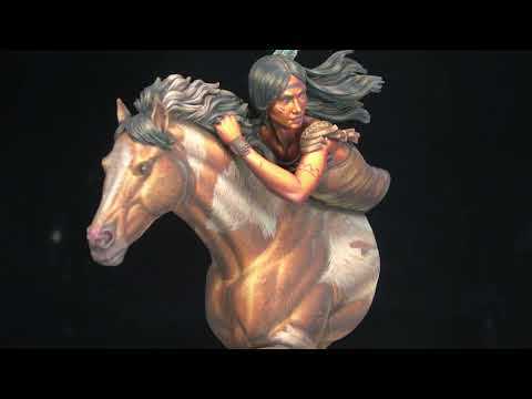 Wild spirit - American Indian Figure