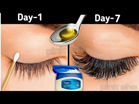 No one will tell you this secret method to make eyelashes long and thick in 7 days / Grow Eyelash...