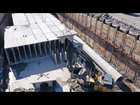 Jane Byrne Interchange - Chicago, IL | Stormwater Detention System