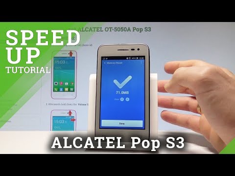 How to Speed Up ALCATEL Pop S3 - Clean Up Memory / Refresh System |HardReset.Info