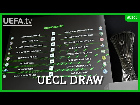 UEFA Europa Conference League knockout round play-off draw
