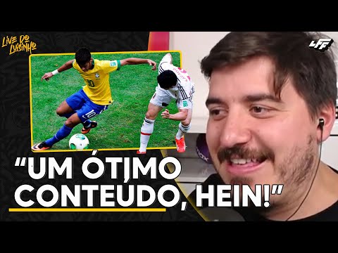 LUISINHO REAGE AOS DRIBLES MAIS HUMILHANTES DO FUTEBOL NACIONAL