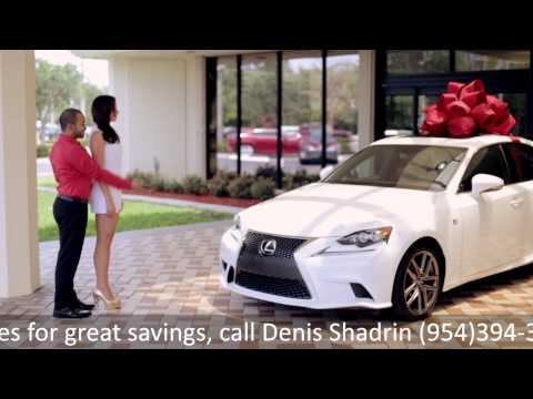I'll give you an offer that you can't refuse!  Lexus Of Pembroke Pines - Denis Shadrin.
