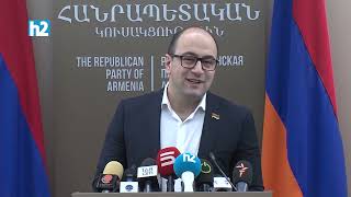 Սերժ Սարգսյանի օրոք Հայաստանն անվճար ստացել է 50 000 տոննա սպառազինություն. Հայկ Մամիջանյան։ Լրաբեր