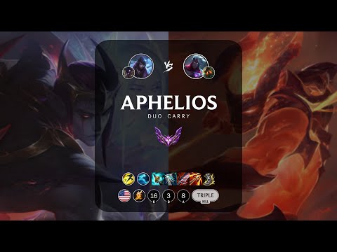 Aphelios ADC vs Varus - NA Master Patch 13.18