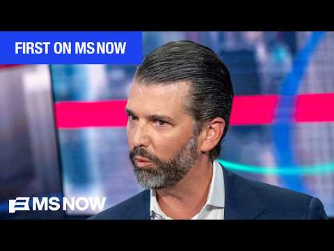 FIRST ON MS NOW: House Dems INVESTIGATING Don Jr.'s venture capital firm