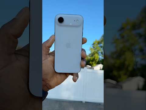 Así es el diseño del iPhone 17 Air, según este impresionante vídeo