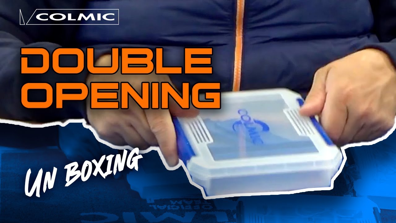 Dėžutė masalams Colmic DOUBLE OPENING MEDIUM Dėžutė masalams Colmic DOUBLE OPENING MEDIUM