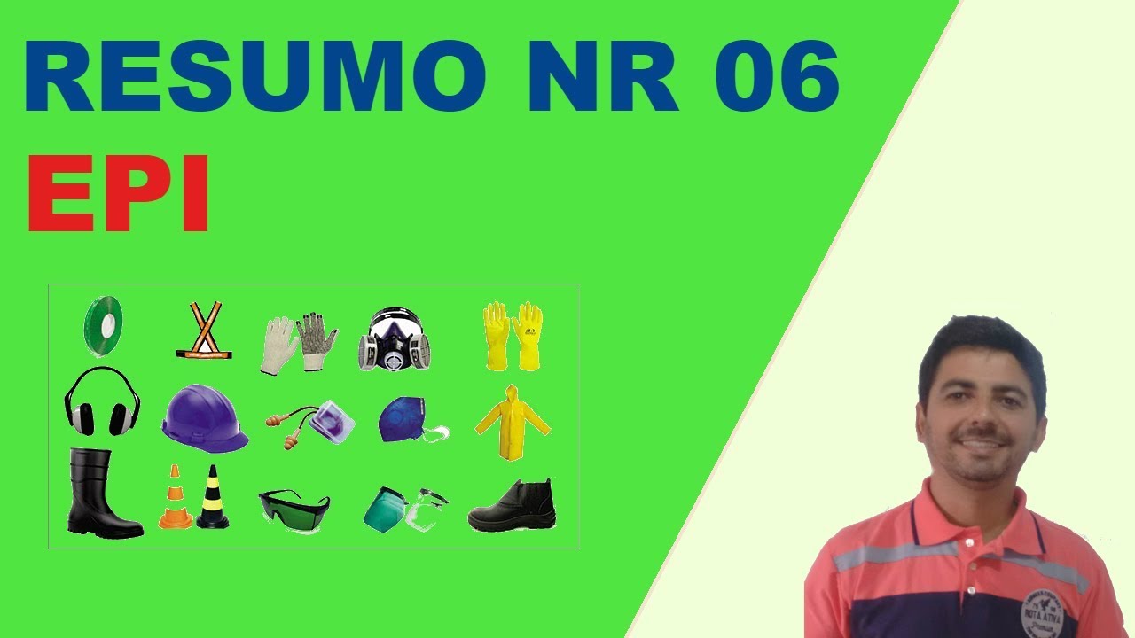 NR 06 - EPI - Principais Tópicos Para Provas e Concursos!