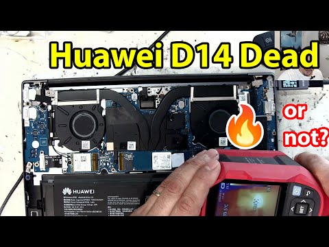 Dead Huawei MateBook 14 Not Charging or Powering On? We Fix a Shorted Capacitor and Bring It Back!