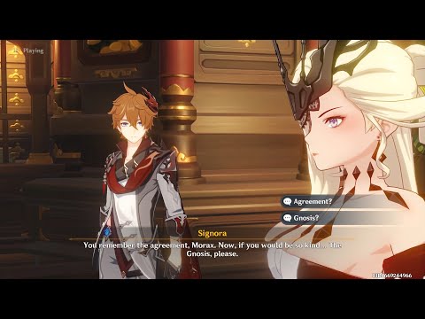 Zhongli and Tsaritsa's Contract [ Genshin Impact ]