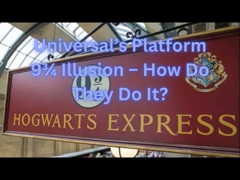 Hogwarts Express Magic: Disappearing Through the Wall? Platform 9¾ Effect Revealed!