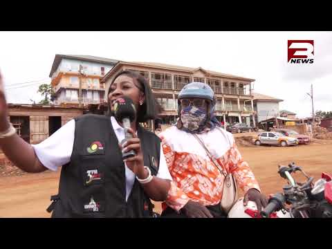 Adenta-Dodowa riders cry: Dust from delays forces commuters to cover up just to get to work clean