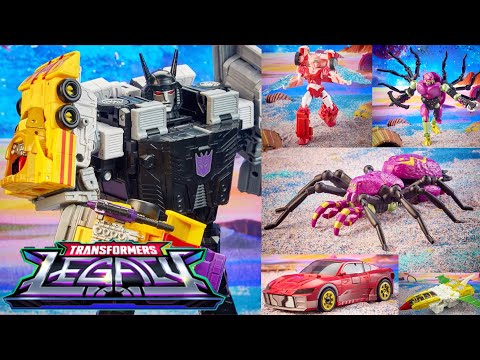 OMG! 2022 Transformers Wave 2 LEGACY Revealed! MENASOR COMBINED! Knockout! Tarantulas! & More!