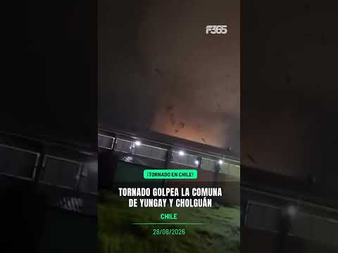 URGENTE CHILE: Tornado golpea la comuna de Yungay y Cholguán