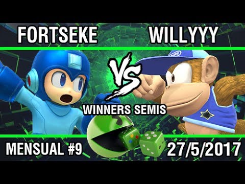 [Gambler #9] ForTseKe (Mega-Man) Vs. Willyyy (Diddy Kong) Winners Semis - Top 8
