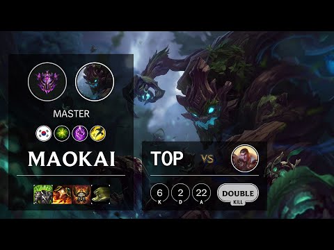 Maokai Top vs Jayce - KR Master Patch 10.13