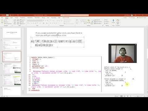 Lecture-1 Introduction to System Verilog Register, Wire datatypes