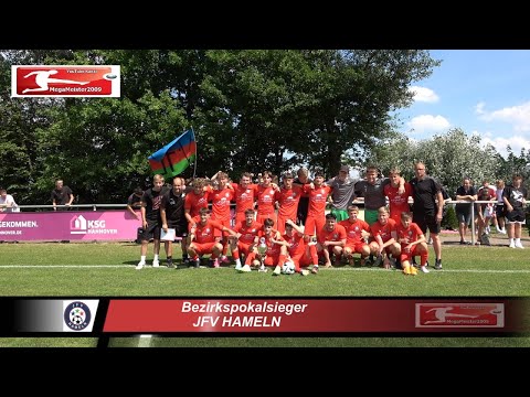 Bezirkspokalsieger  JFV Hameln   MegaMeister2009