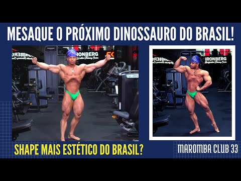 MESAQUE MOSTROU O SHAPE PRONTO PARA COMPETIR!