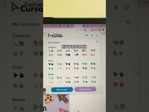 Cara ganti kursor komputer yang keren dan unik | Tips Singkat #GantiKursor #KursorKomputer