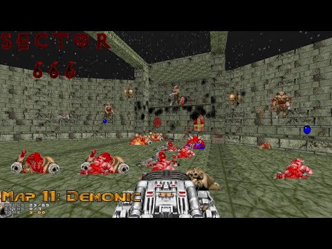 Sector 666 - Map 11: Demonic (UVMax 1:32)