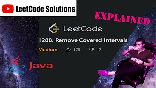 YouTube video 'LeetCode 1288. Remove Covered Intervals Solution Explained - Java'